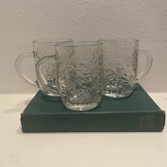 Vintage Princess House Fantasia Crystal Mugs- Set of 3 - Picture 5 of 8